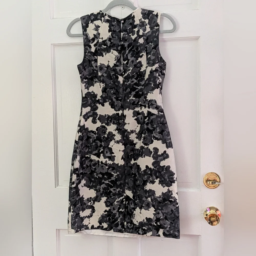 Kate Spade New York Leena Floral Sheath Dress Cotton Silk Size 2